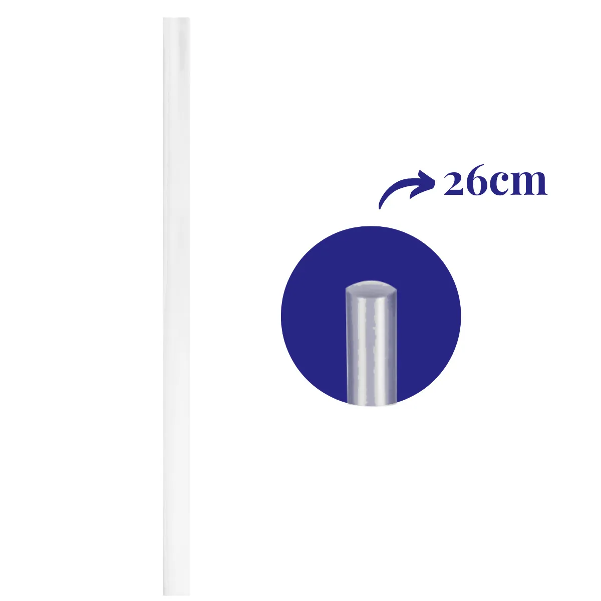 Canudo Plastgel Longo - Imagem 2