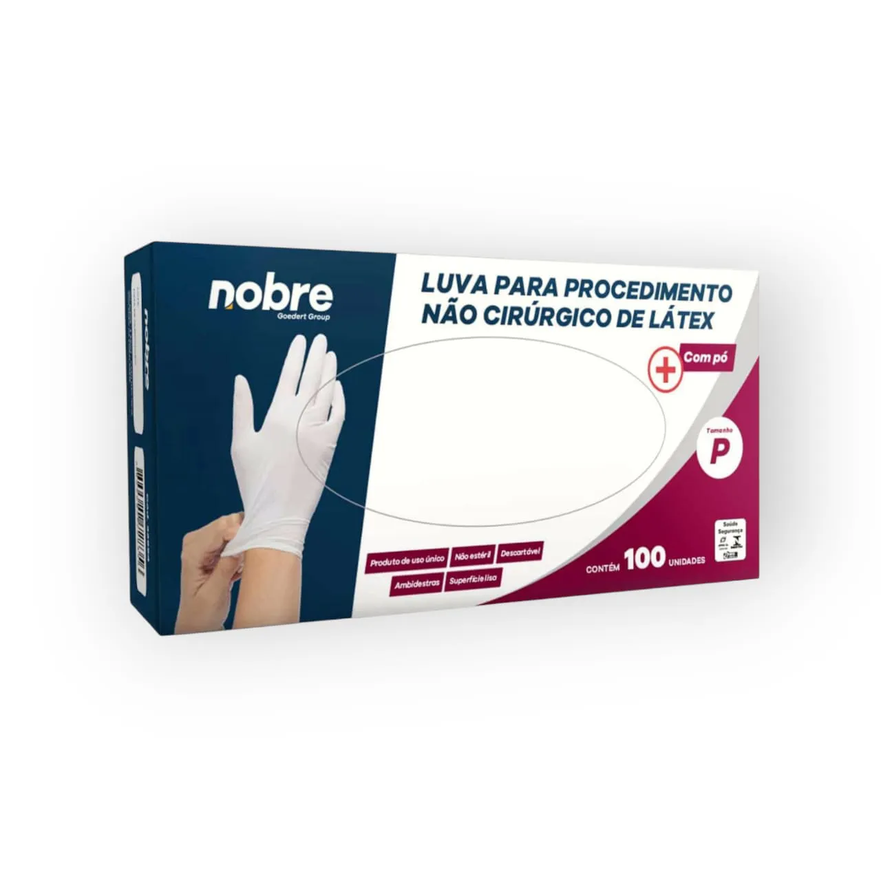 Luva Nobre Latex, Nitrílica e Limpeza - Imagem 4