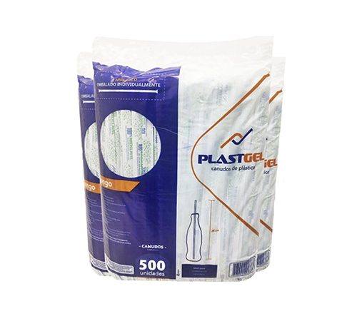 Canudo Plastgel LONGO