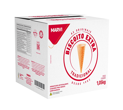 Casquinha Marvi Biscoito Extra 1,05kg