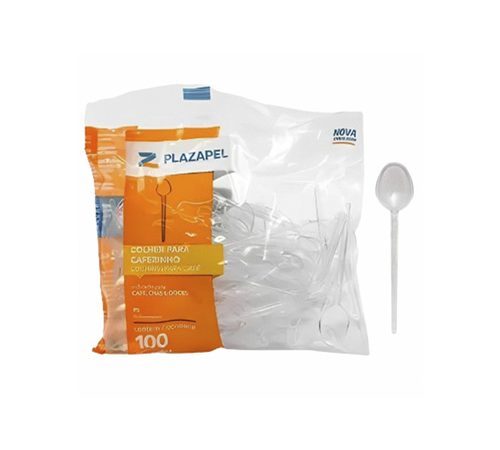 Colher Plazapel Cafezinho Cristal