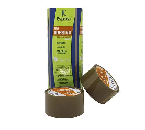 Fita Koretech Transparente e Marrom