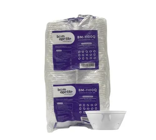 Marmitex isopor Bom Apetite